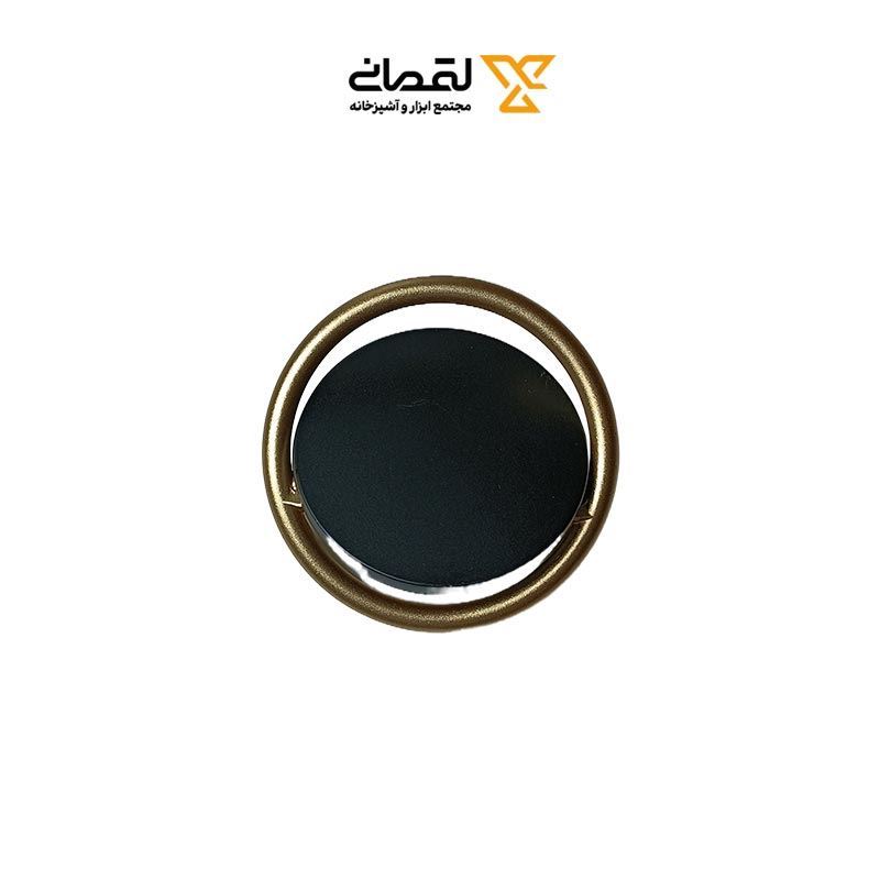 دستگیره کابینتی HTN مدل TOLEDO کد EKS1490 طلایی مشکی (S.A) H62*1