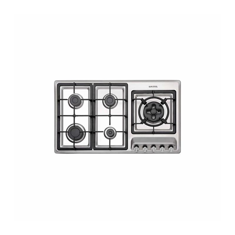 اجاق گاز استیل 5 شعله مدل S503D ایلیا استیل ILIA STEEL 