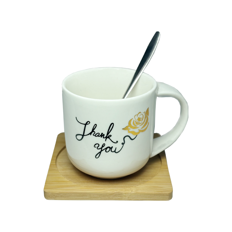 ماگ THANK YOU طرح گل  1*HI02/1
