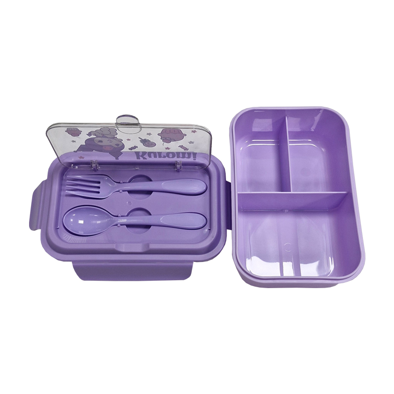 ظرف غذا کرومی یاسی کد XY-J199	
