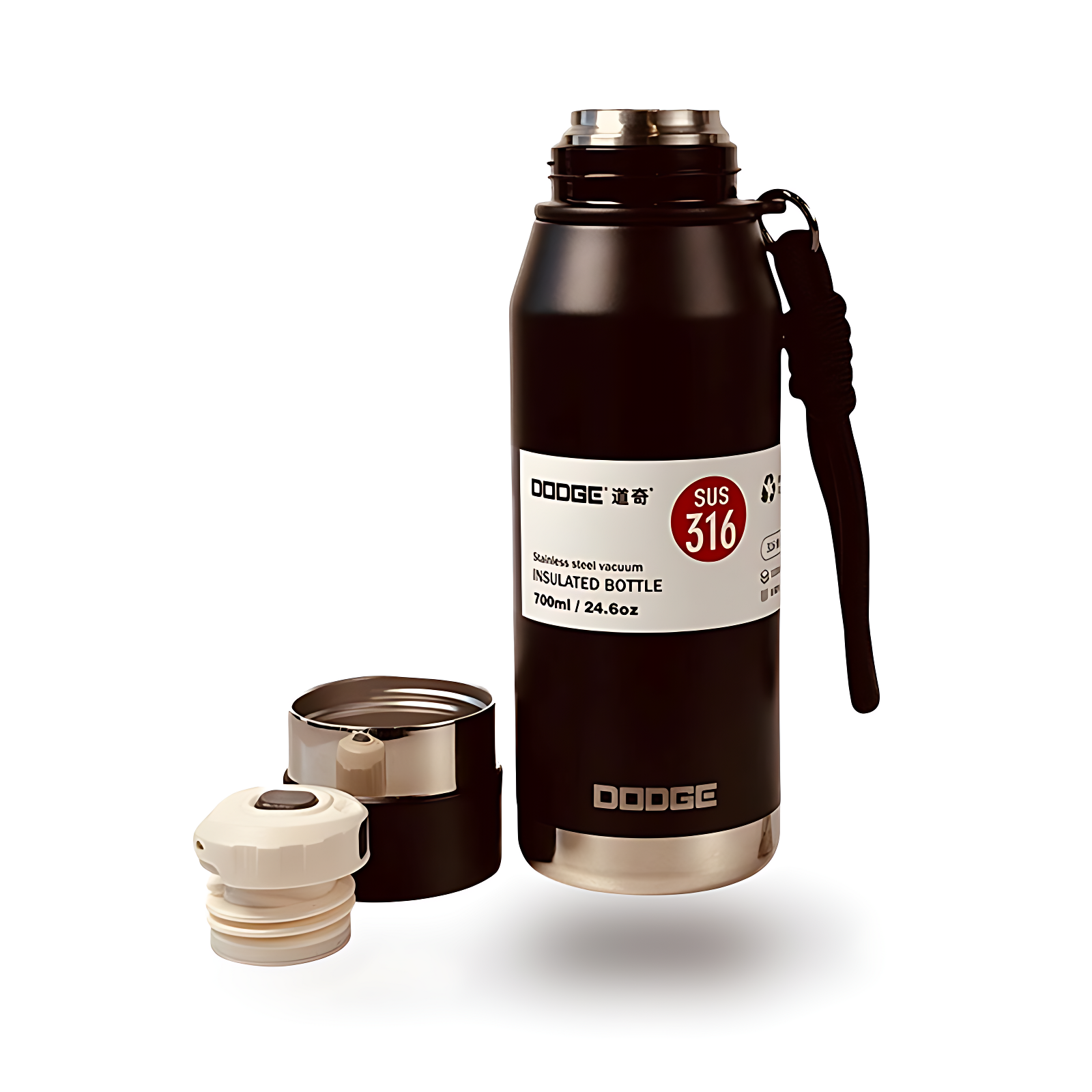 فلاسک مشکی کد DB-24529-820 