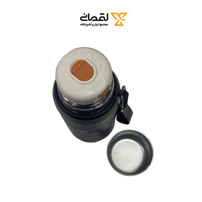 فلاسک استیل 600 میل سیلور روشن کد 21	