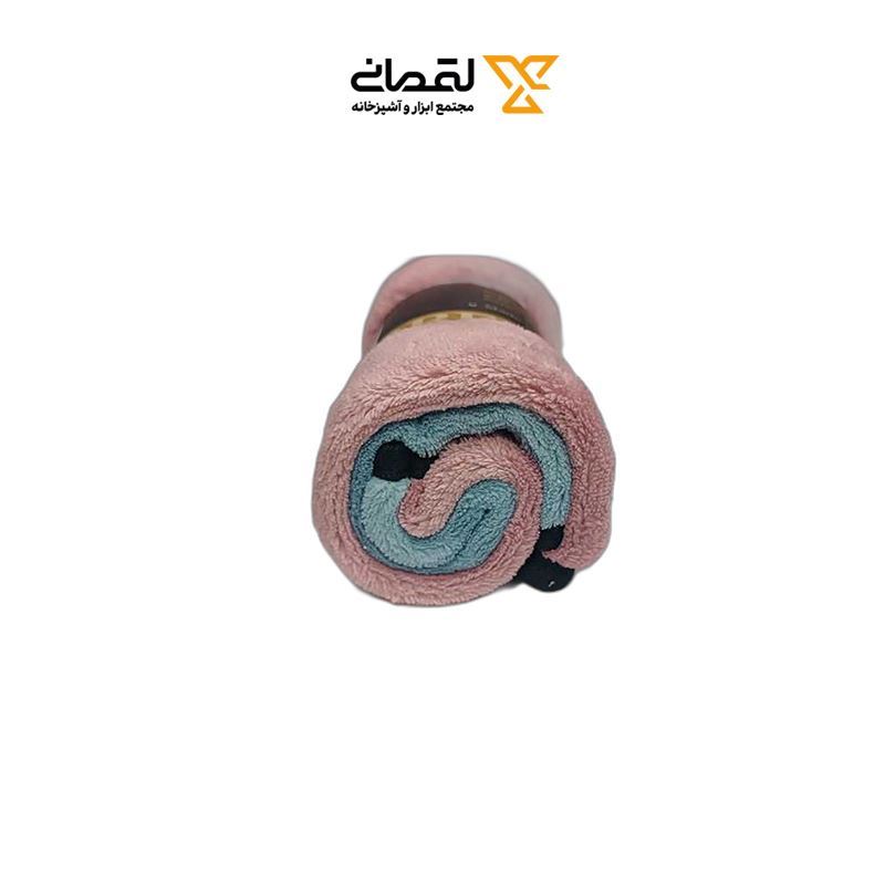 حوله دو تیکه دو رنگ 30*30 SHANGMU 1*FG02/1