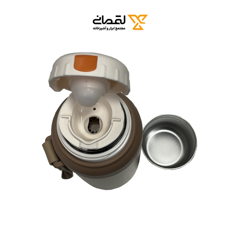 فلاسک 600 میل بند دار کرم-نسکافه SHUI	