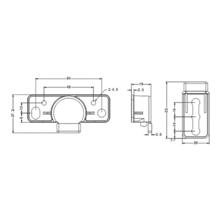 تاپ لاین EM1 تک درب روکار 15 کیلویی فانتونی K021