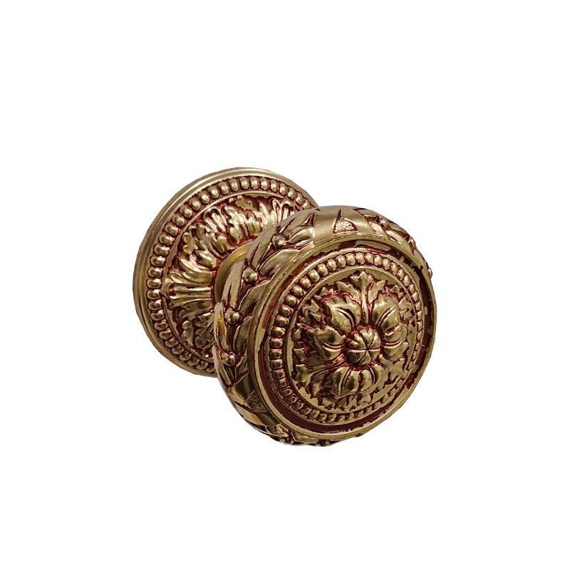 دستگیره حیاطی تک پیچ طلایی کد 10-911 S.A هرمس HERMES	