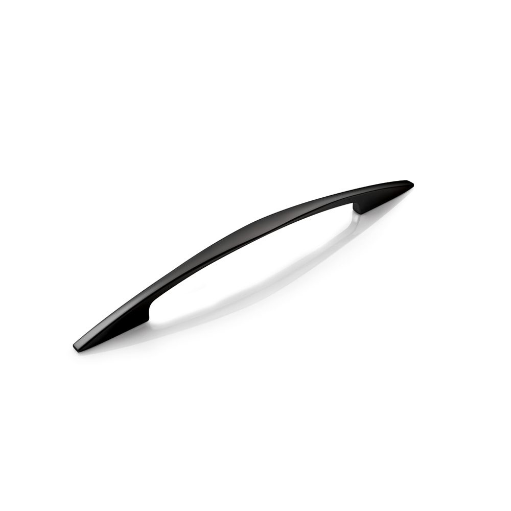 دستگیره کابینتی دو پیچ مشکی H1928-128 پرایم (S.A) 1*B14