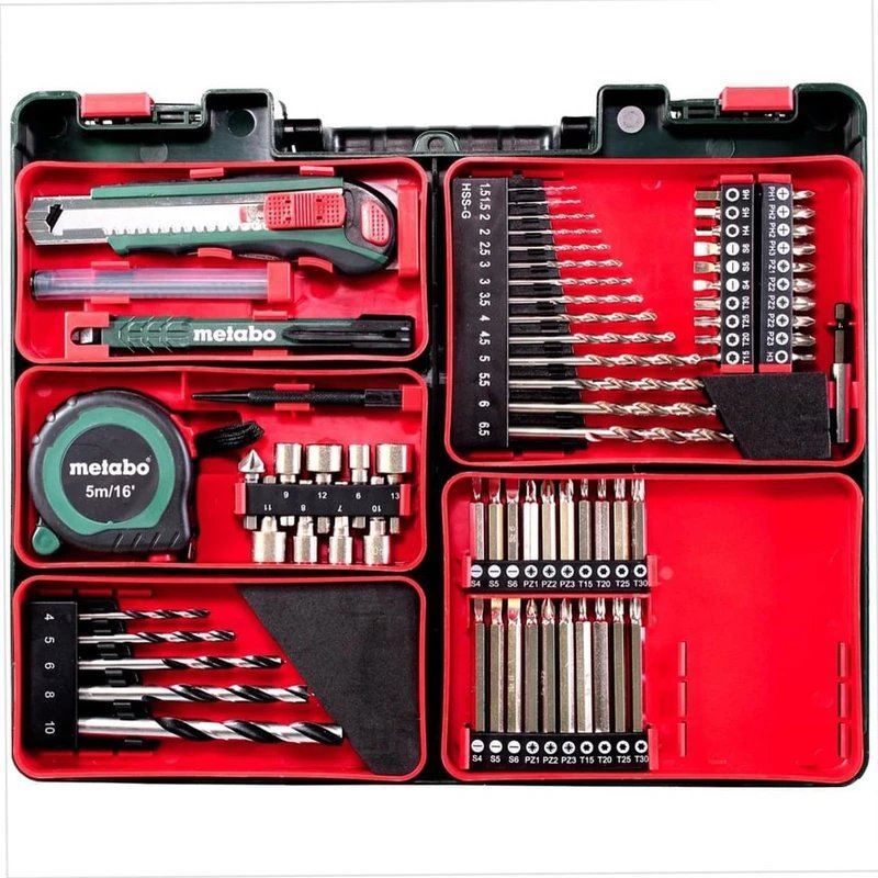 ست دریل شارژی متابو METABO مدل BS 14.4 متابو METABO (به سفارش امارات)	