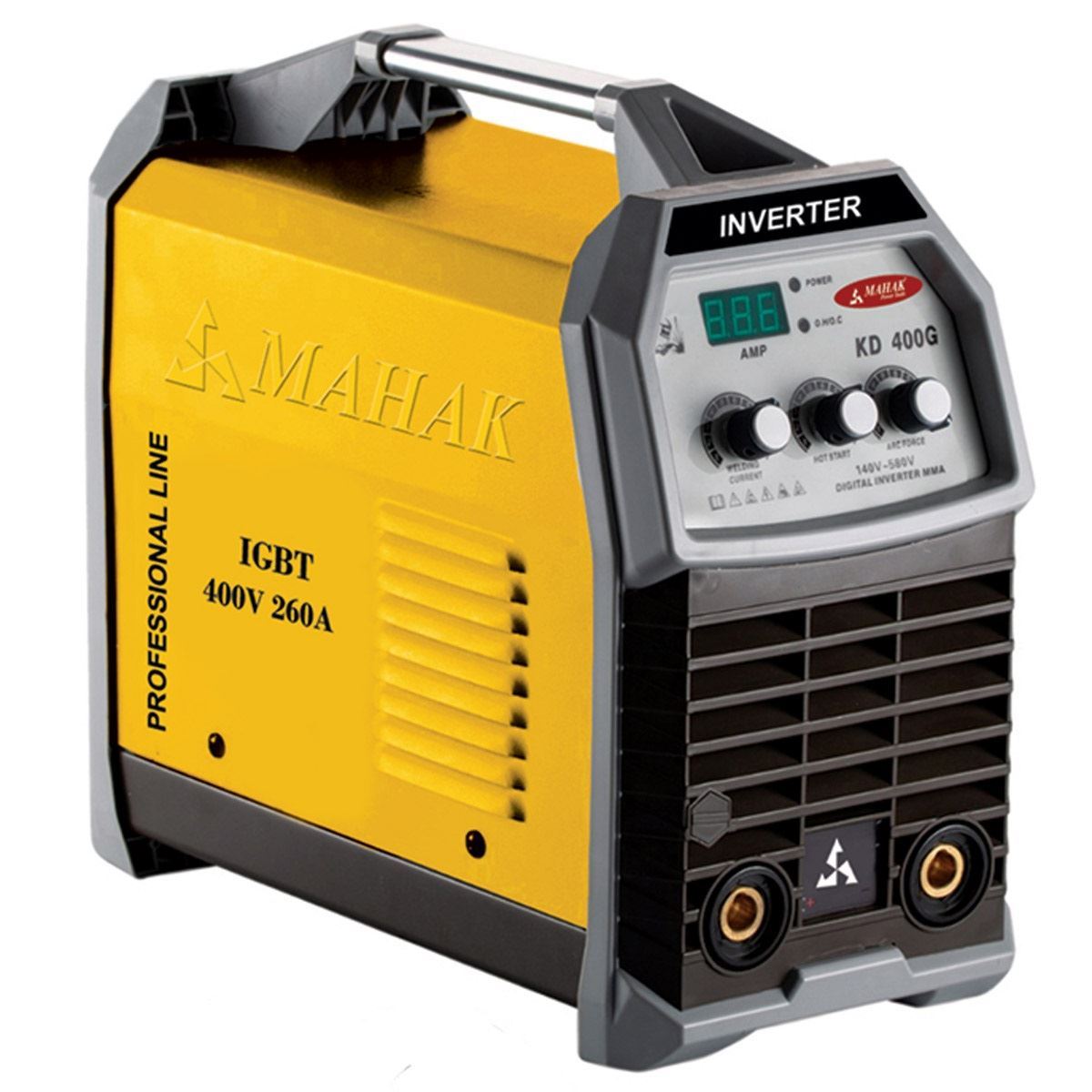 دستگاه جوش اینورتر 260 آمپر ضد آب 230-380 ولت مدل KD-400G IGBT محک MAHAK	