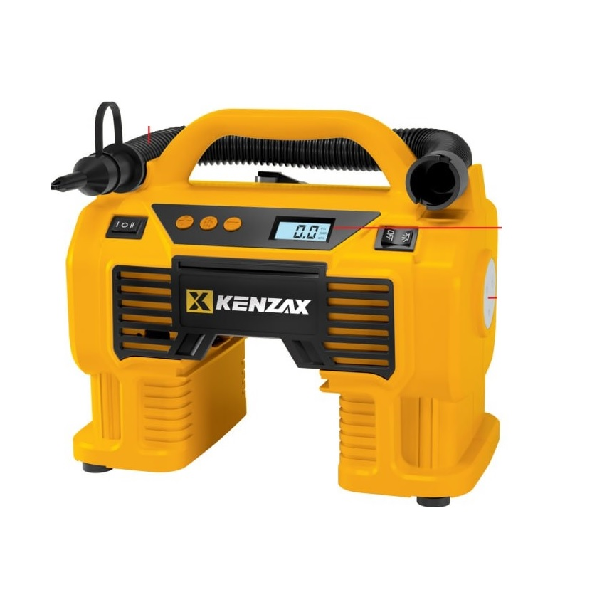 کمپرسور فندکی -دیجیتال چند کاره مدل 5417 کنزاکس KENZAX 1*M31