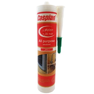 چسب آکواریوم 330 گرمی شفاف کاسپین CASPIAN