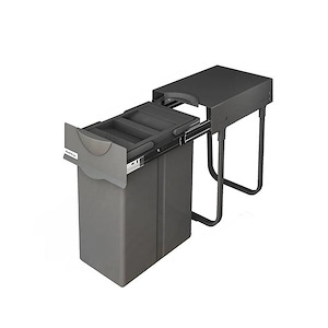سطل زباله 20 لیتری مدل 8611 پلاتین PELATIN