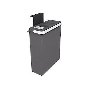 سطل زباله رو دری MDF مدل 3691 (362) پلاتین PELATIN