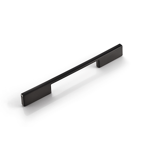 دستگیره کابینتی دو پیچ مشکی H508-160 پرایم