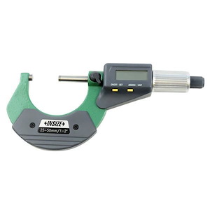 میکرومتر دیجیتال 75 - 50 INSIZE کد 3109-A75