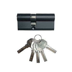 سیلندر لوکس 7 سانتی متری کلید کامپیوتری کنار مشکی کد 2782LX پرایم