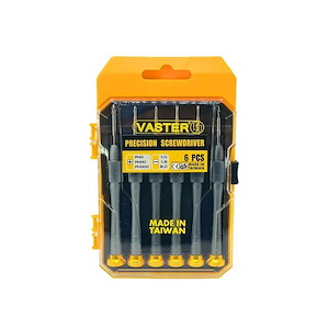 مجموعه 6 عددی پیچ گوشتی ساعتی مدل  VSP002 واستر VASTER