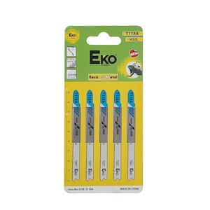 ست تیغه آهن عمودبر سری 5 عددی T118A S.A اکو EKO