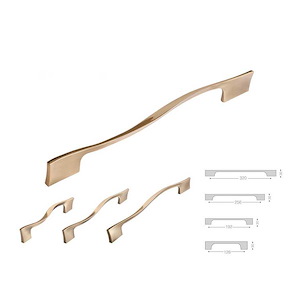 دستگیره کابینتی دو پیچ زیتونی 192-7-313بهریزان (S.A)