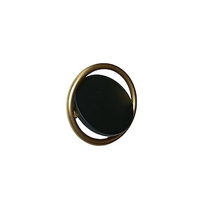 دستگیره کابینتی HTN مدل TOLEDO کد EKS1490 طلایی مشکی (S.A)