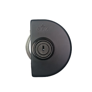 قفل شیشه میرال مشکی کد 03-826 گوفیکس G.F.X