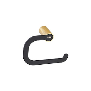 نگهدارنده دستمال توالت مدل HW408-5 مشکی طلایی پرایم PRIME