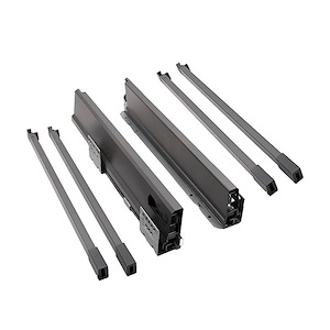 ریل تاندم باکس ملونی مدل یونی هوپر (عمق 50 بلند با 2میله گالری ) کد DBD1.500.DC4.DG