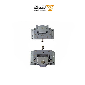 مکانیزم درب کمد ریلی سه درب با پروفیل SLIDE LINE آرام بند SLS-3DR مشکی سارو SARO