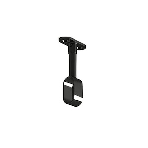 پایه سقفی بیضی لوله استیل 16 رگلاژی مشکی مدل 16-1060 ملونی MELLONI