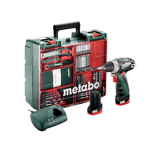 ست دریل شارژی 12 ولت مدل Power Max BS متابو METABO (به سفارش امارات)