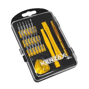 ست بیت موبایلی و ساعت 23 پارچه مدل KMR-123 کنزاکس KENZAX