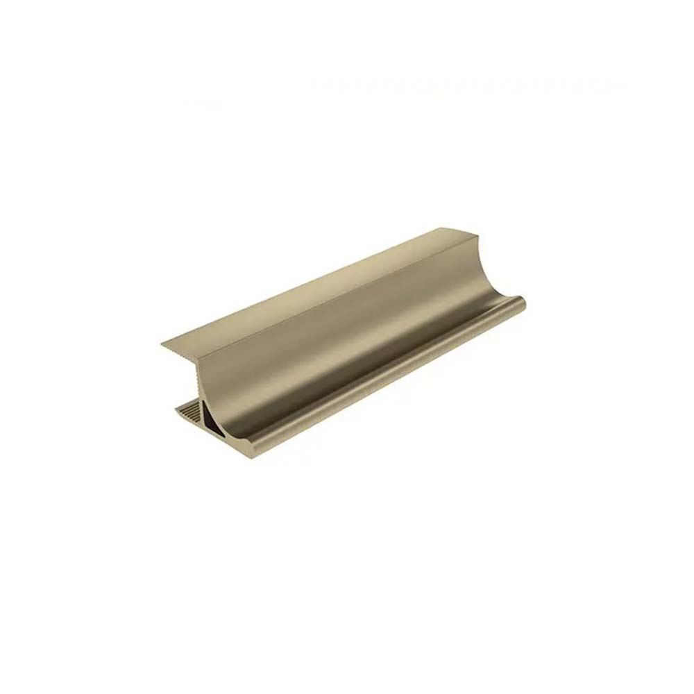 دستگیره کمدی شاخه ای 3 متری شامپاینی لبه کابینت کد HP-020 سارو SARO	