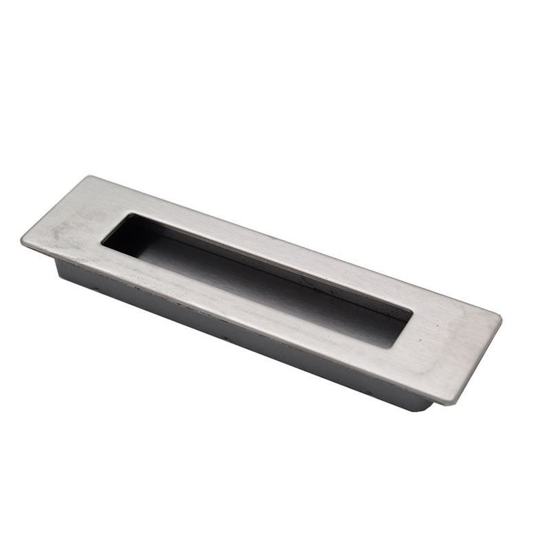 دستگیره کابینتی تو کار ملونی نقره ای کد 402-128	