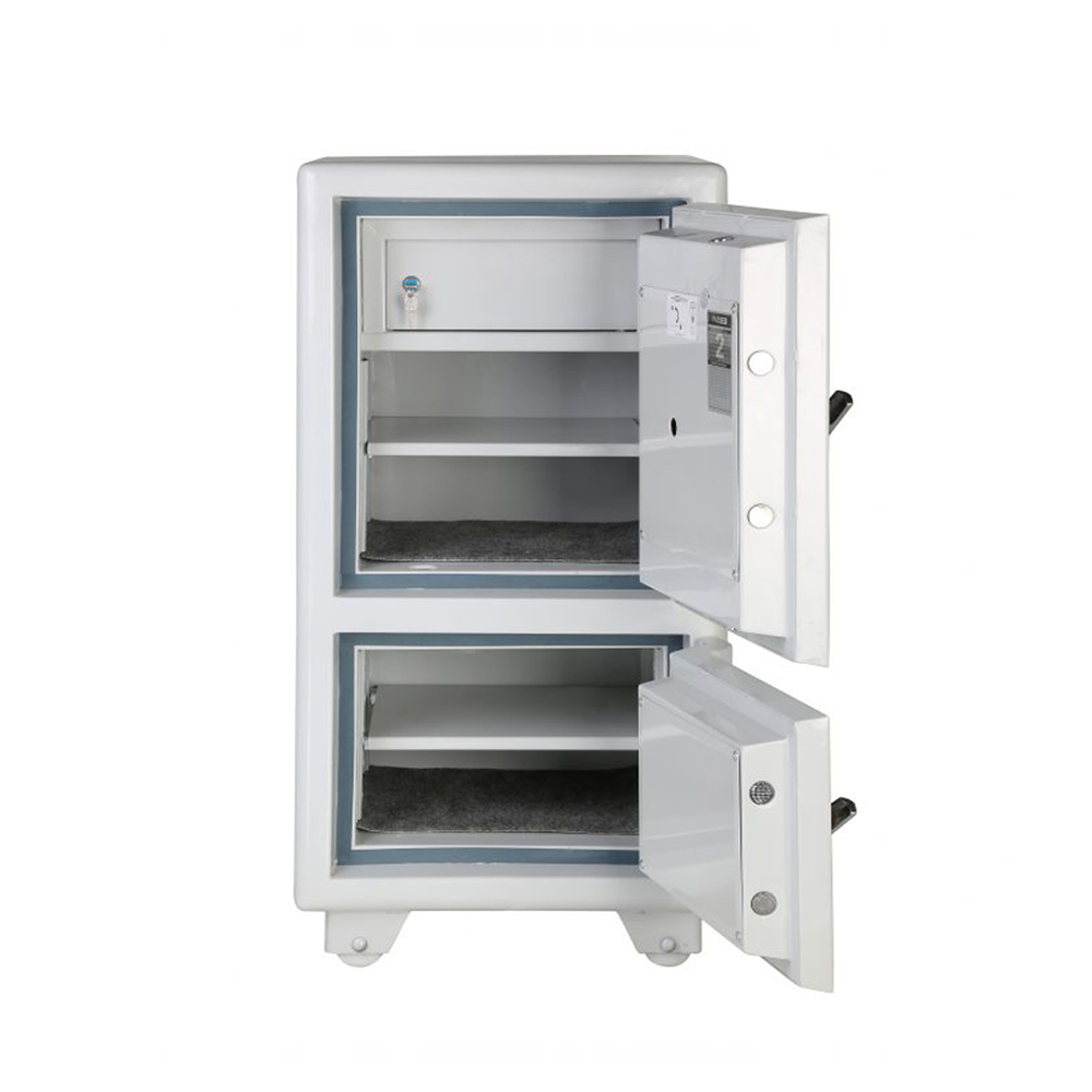 گاو صندوق گنجینه کد GS-1000/2 طوسی رمز کره 