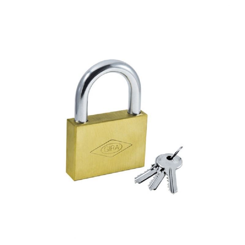 قفل آویز تخت 60 میلی متری کد 005 گیرا GIRA	