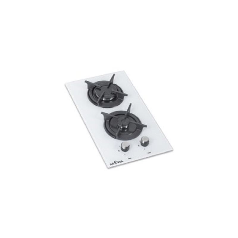 اجاق گاز کد AR-H 115 دو شعله سفید آروما AROMA نسترن12*4