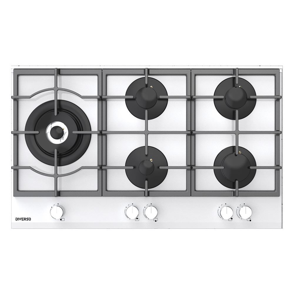 اجاق گاز صفحه ای G141W دیورسو DIVERSO شیشه سکوریت
