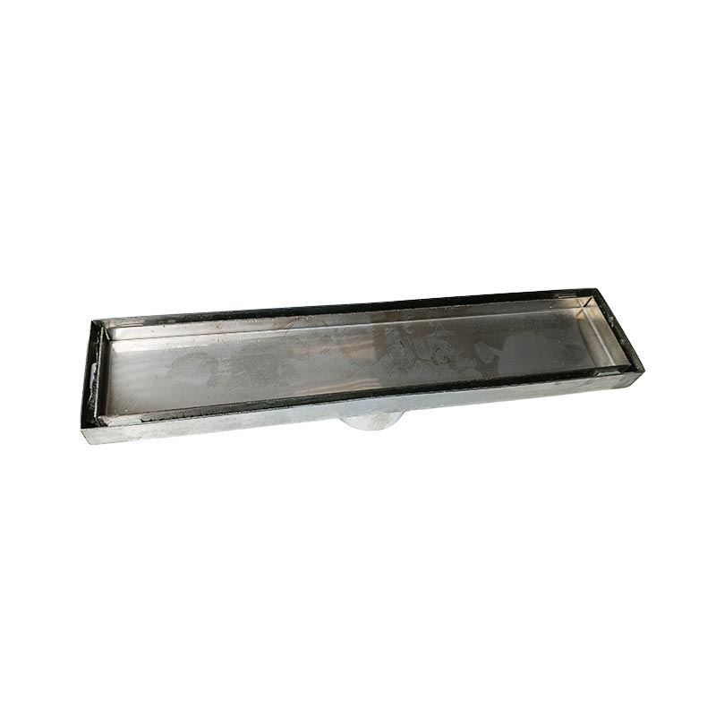 کفشور سرامیک خور استیل مات  80  س.م خروجی وسط (اکو) سارانیک SARANIC 1*JK04/4