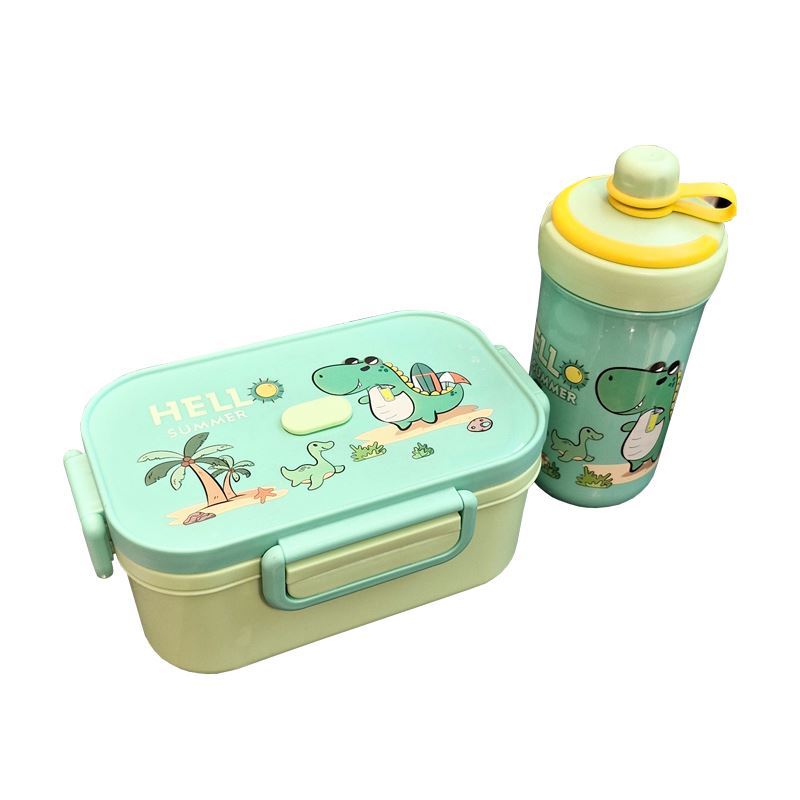 ظرف غذا دایناسور سبز کد ZY-3783 