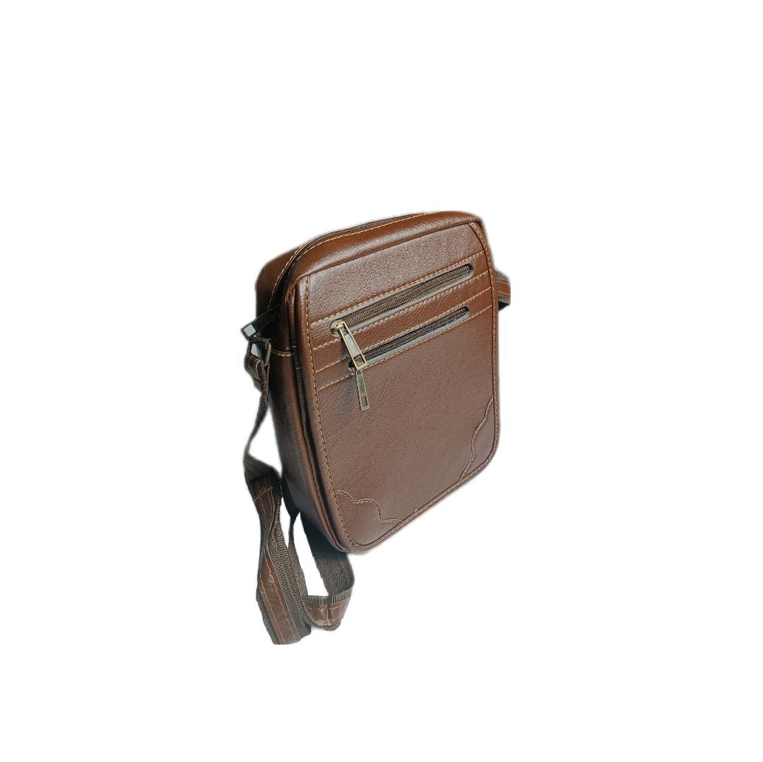 کیف چرمی دوشی متوسط دارکوب	