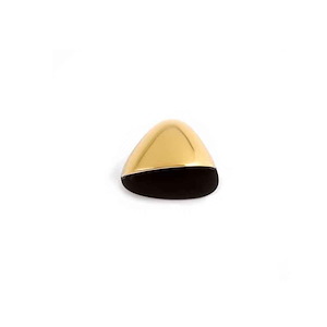 دستگیره کابینتی دو پیچ مشکی - طلایی H2528-48G پرایم