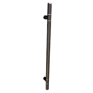 دستگیره حیاطی DELUX مشکی 120 سانت کد 32600