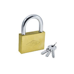 قفل آویز تخت 75 میلی متری کد 006 گیرا GIRA