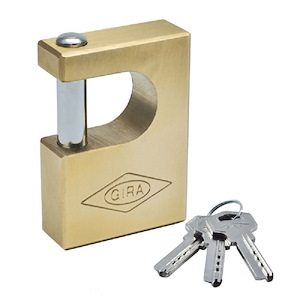 قفل کتابی 60 میلی متری کد 033 گیرا GIRA