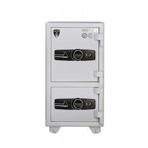 گاو صندوق گنجینه کد GS-1000/2 طوسی رمز کره