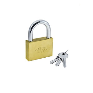 قفل آویز تخت 50 میلی متری کد 004 گیرا GIRA