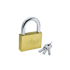 قفل آویز تخت 60 میلی متری کد 005 گیرا GIRA