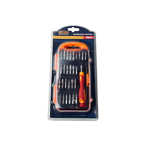 ست پیچ گوشتی ساعتی 28 عددی مگا MEGA مدل M-7899