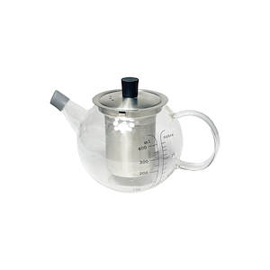 قوری در استیل 400ML PIREX شفاف مدل VK314313 بی وی کی BVK	