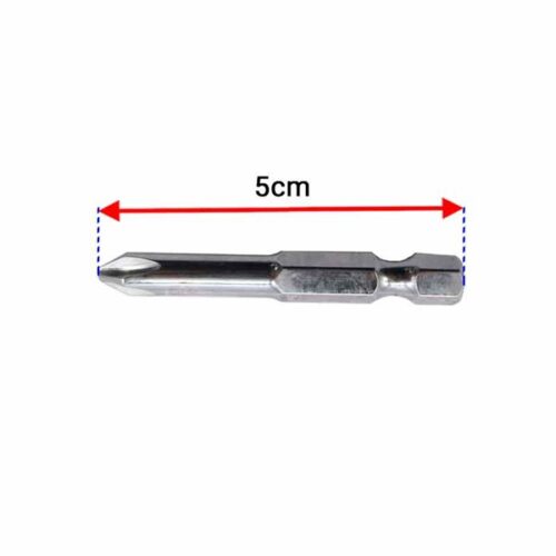 نوک پیچ گوشتی دریل یک طرفه چهارسو 5 سانت PH3 ولف WOLF 1*jk02/2